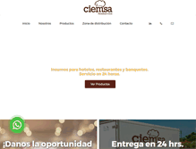 Tablet Screenshot of ciemsamexico.com